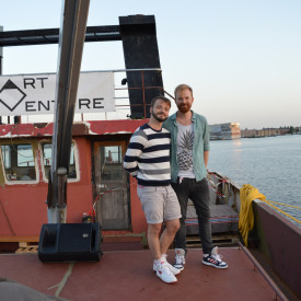 over_het_IJ_festival_art_venture_auf_dem_boot_2