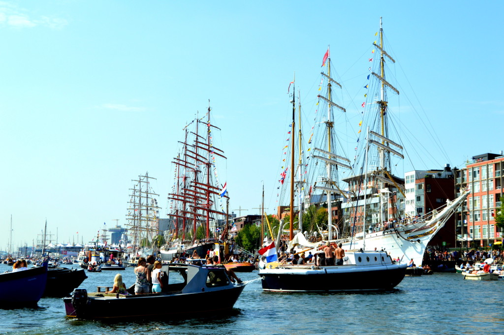 SAIL Amsterdam 2015 mit Mini Gay Cruise