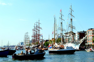 SAIL Amsterdam 2015 mit Mini Gay Cruise