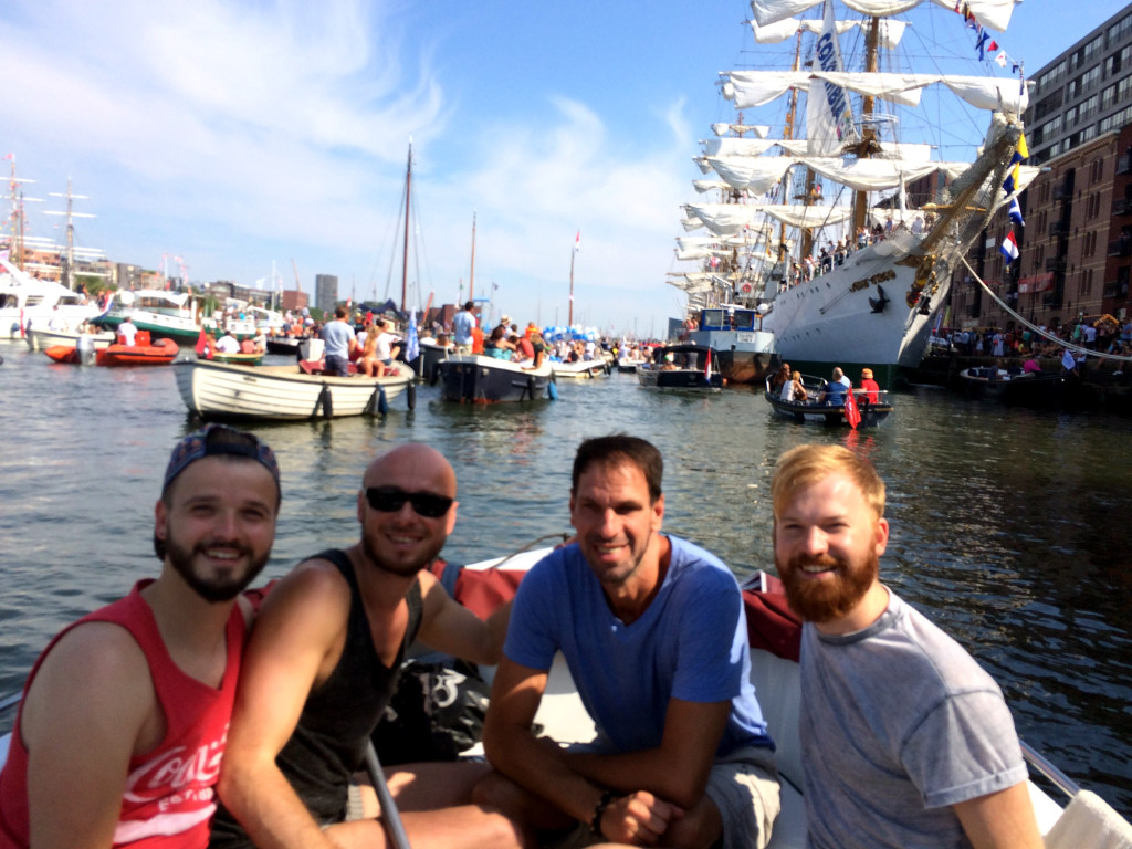 SAIL Amsterdam 2015 mit Mini Gay Cruise