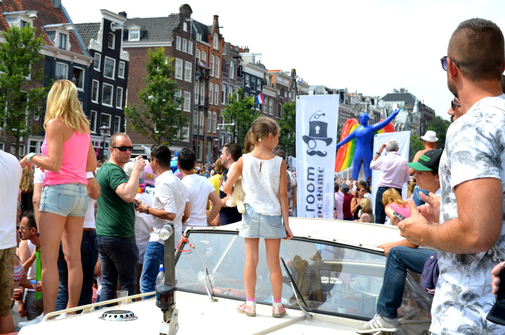 Gay Pride Amsterdam: die Kanal-Parade 2015 in Bildern