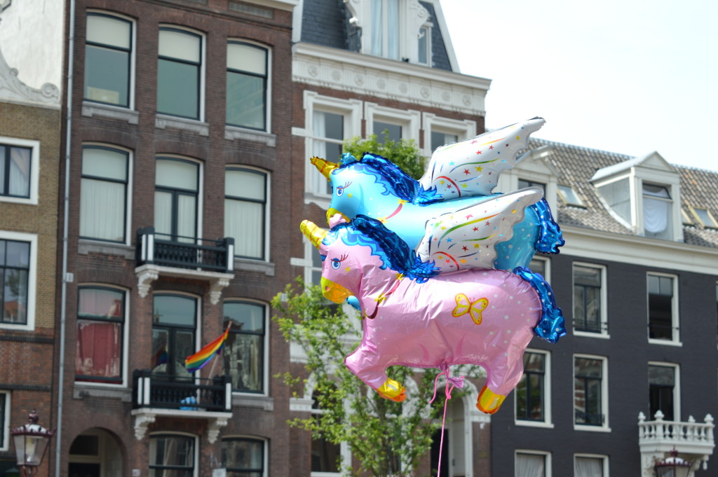 Gay Pride Amsterdam: die Kanal-Parade 2015 in Bildern
